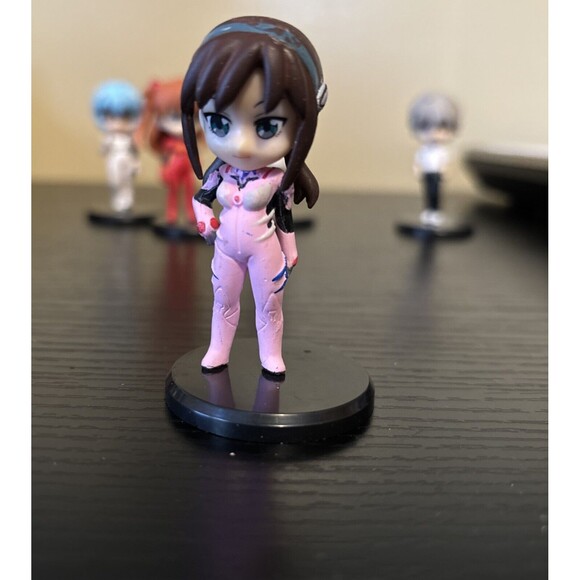 Evangelion Primostyle Mini Figure Collection 5 pcs- Rei Asuka Mari Shinji Kaworu - Picture 9 of 13
